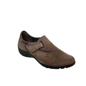 Mephisto Luce Air Jet Walking Shoes Nubuck Leather Taupe Size US 7